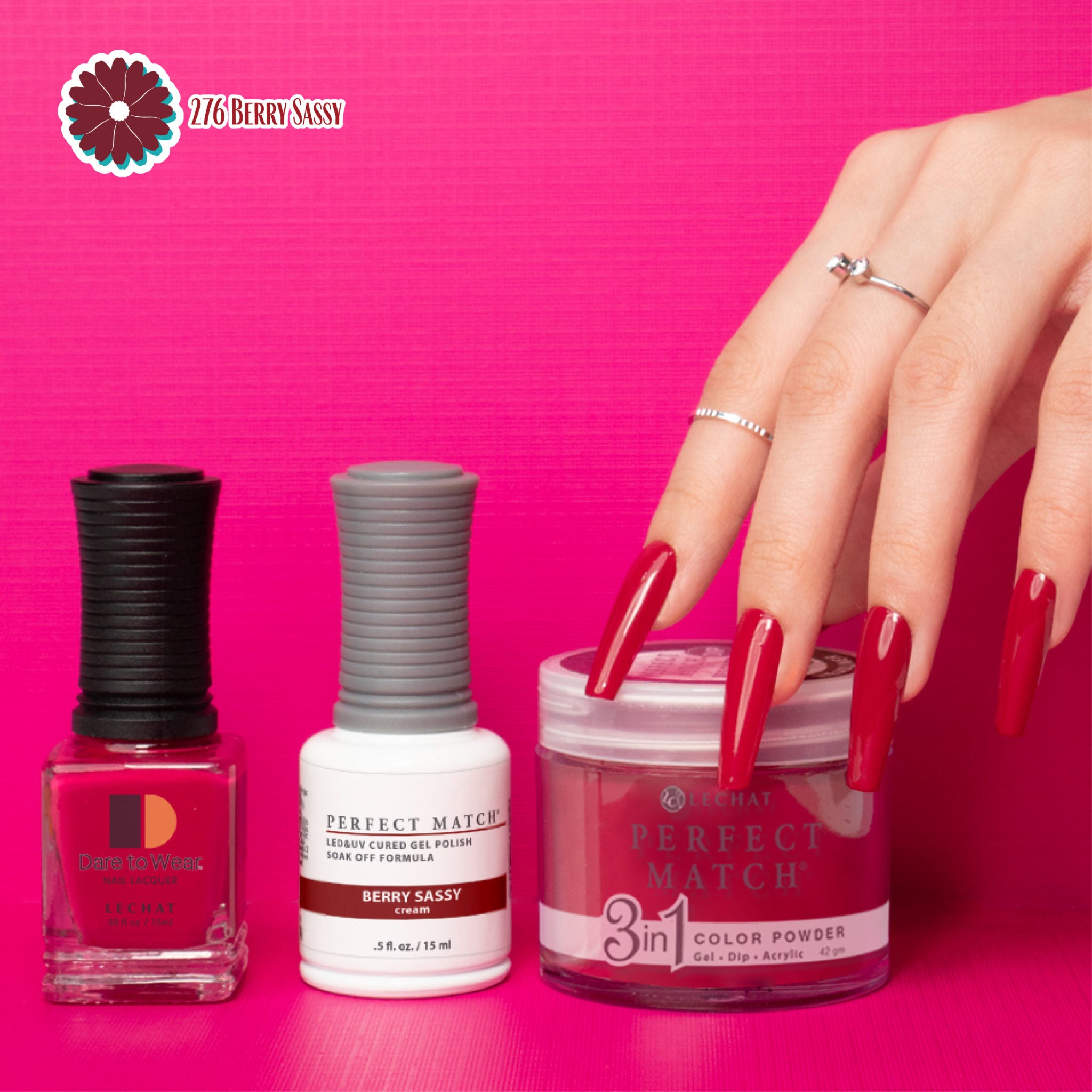 Berry Sassy - Perfect Match - PMS276 Secondary image