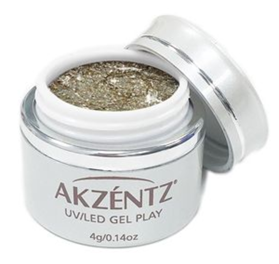 24K Gold Leaf Glitz - Gel Play UV/LED Secondary image