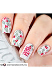 Holly Jolly / Christmas 02 - Uber Chic Stamping Plate