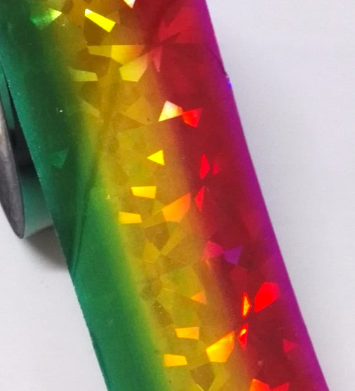 Yellow Red Green Shreds Foil #34 Main image