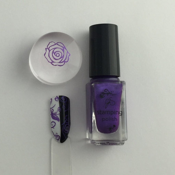 #30 Plum Crazy Stamping Polish