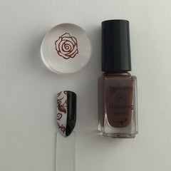 #31 You Had Me at Chocolate Stamping Polish