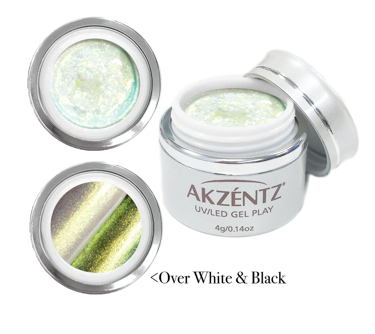 Green Sea Mermaid Shimmer  - Akzentz Gel Play UV/LED