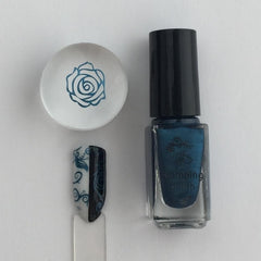 #36 Midnight Rendezvous Stamping Polish