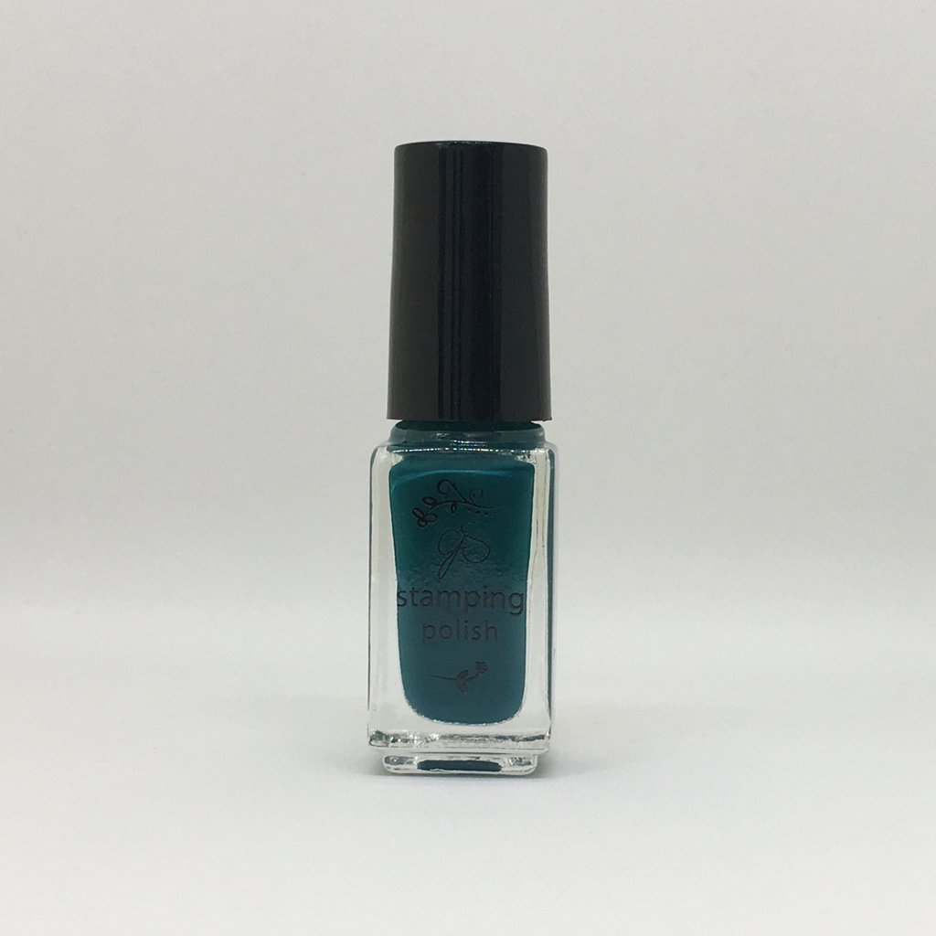 #39 Teal or no Deal Stamping Polish