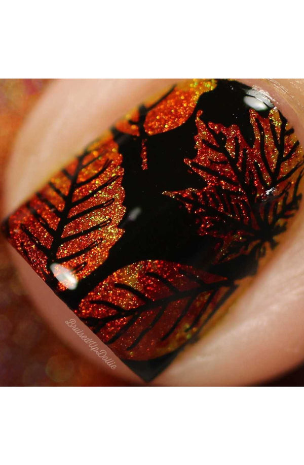 Lovely Leaves 2 - Uber Chic Stamping Plate