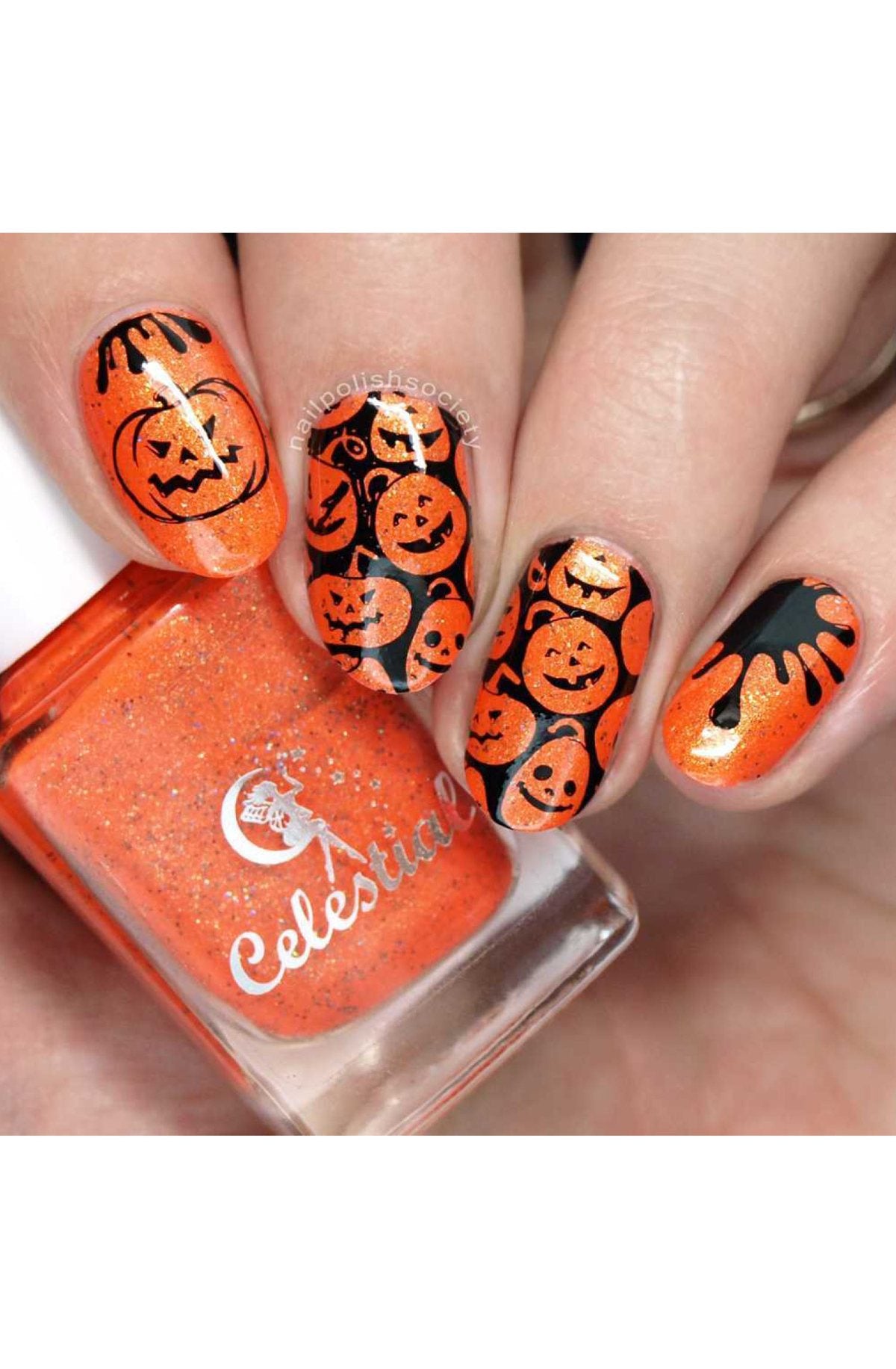 Halloween 3 - Uber Chic Stamping Plate