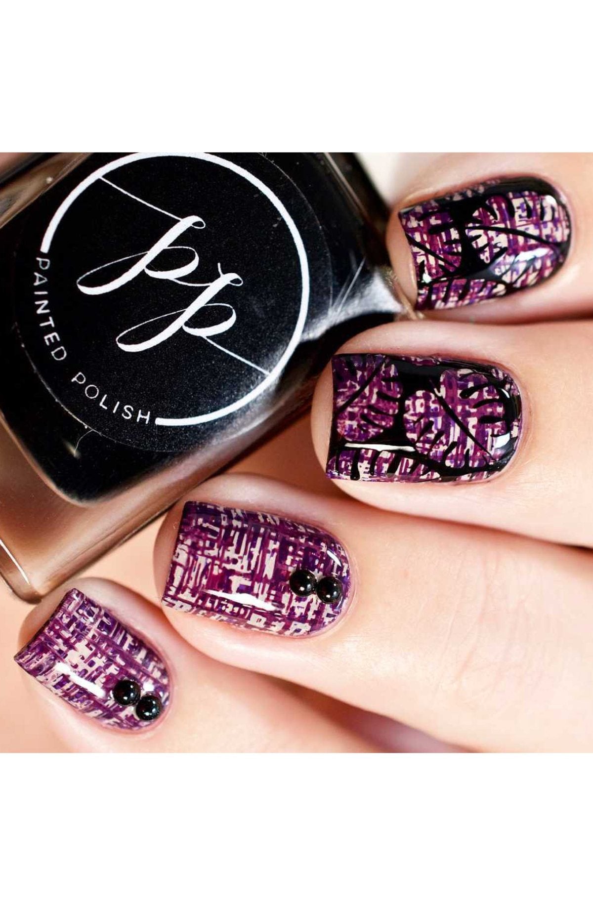 Texture-licious 3 - Uber Chic Mini Stamping Plate Secondary image