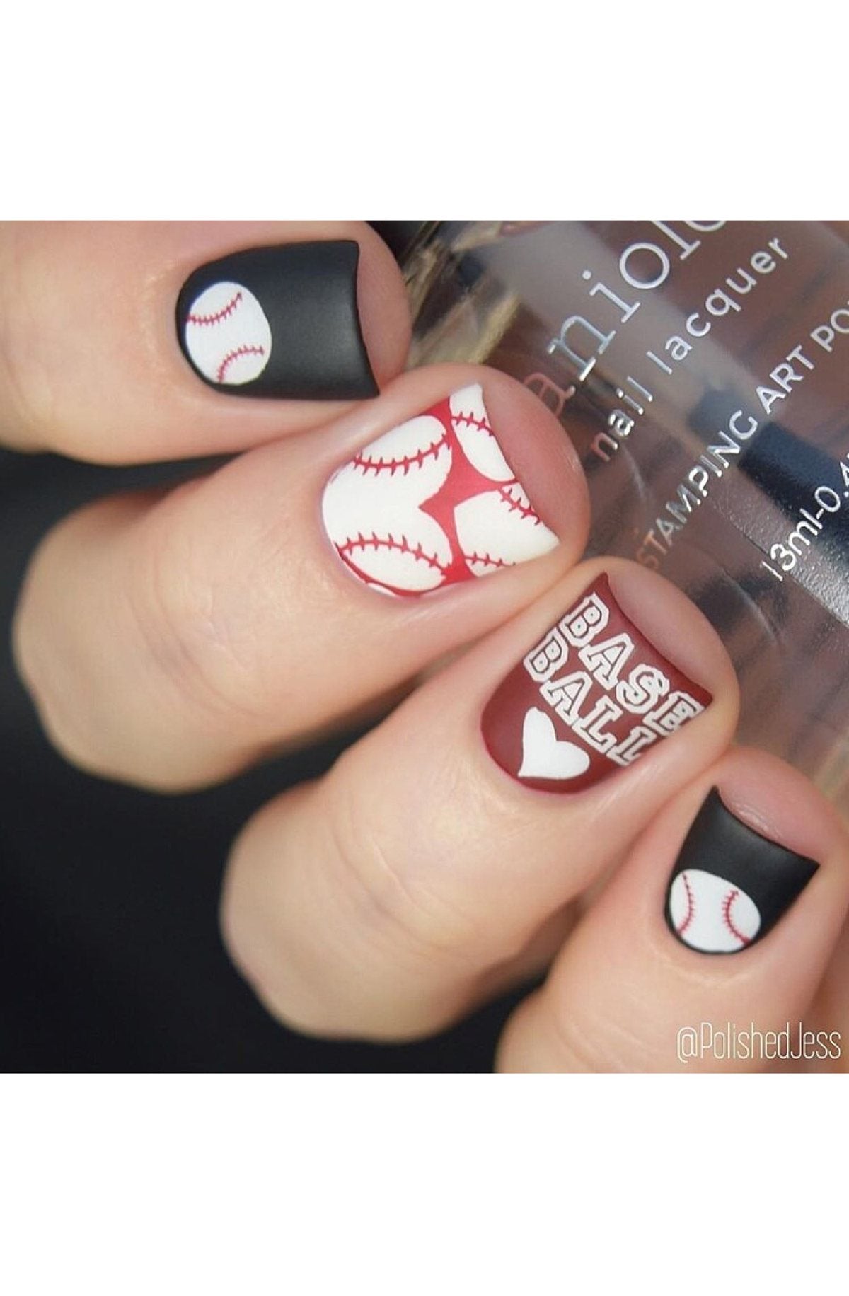 Take Me Out To The Ballgame - Uber Chic Mini Stamping Plate Secondary image