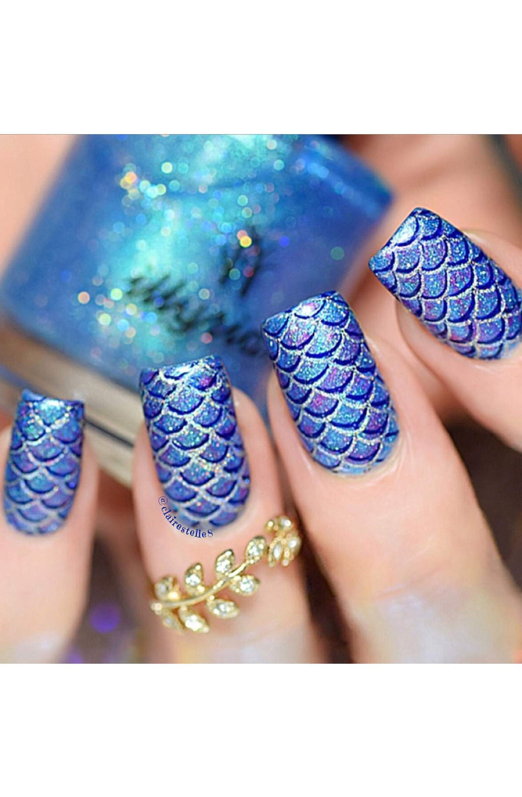 Mermaid Life 1 - Uber Chic Stamping Plate