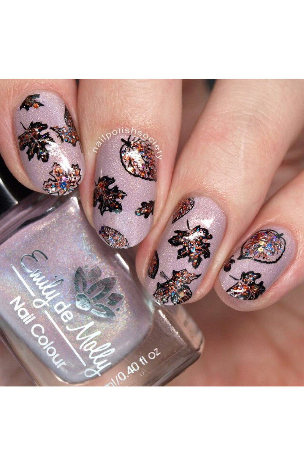 Lovely Leaves 1 - Uber Chic Stamping Plate