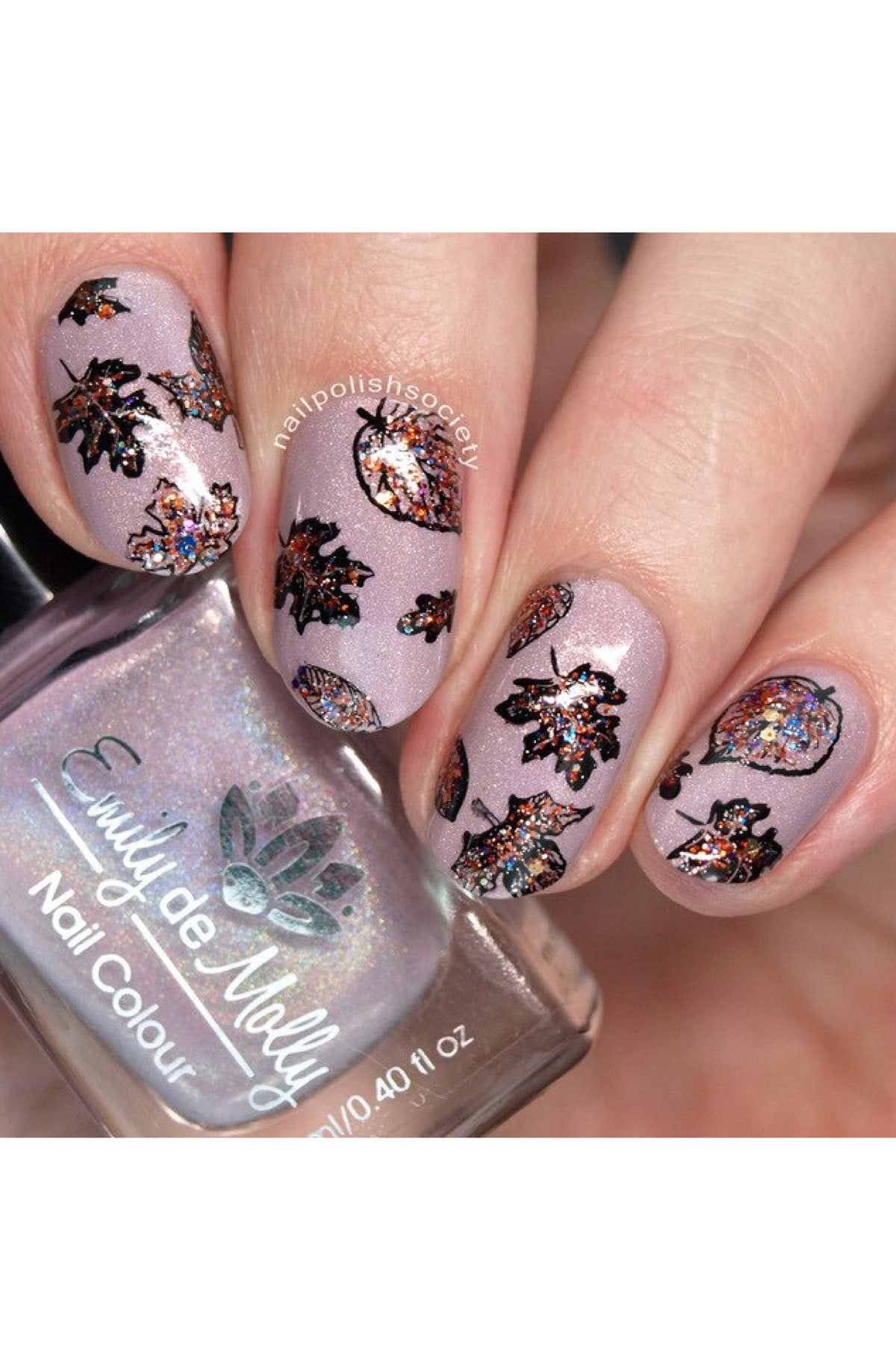 Lovely Leaves 1 - Uber Chic Stamping Plate