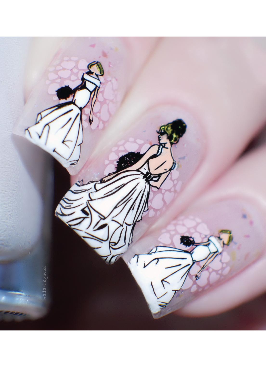 Elements of Love -  Uber Chic Stamping Plate