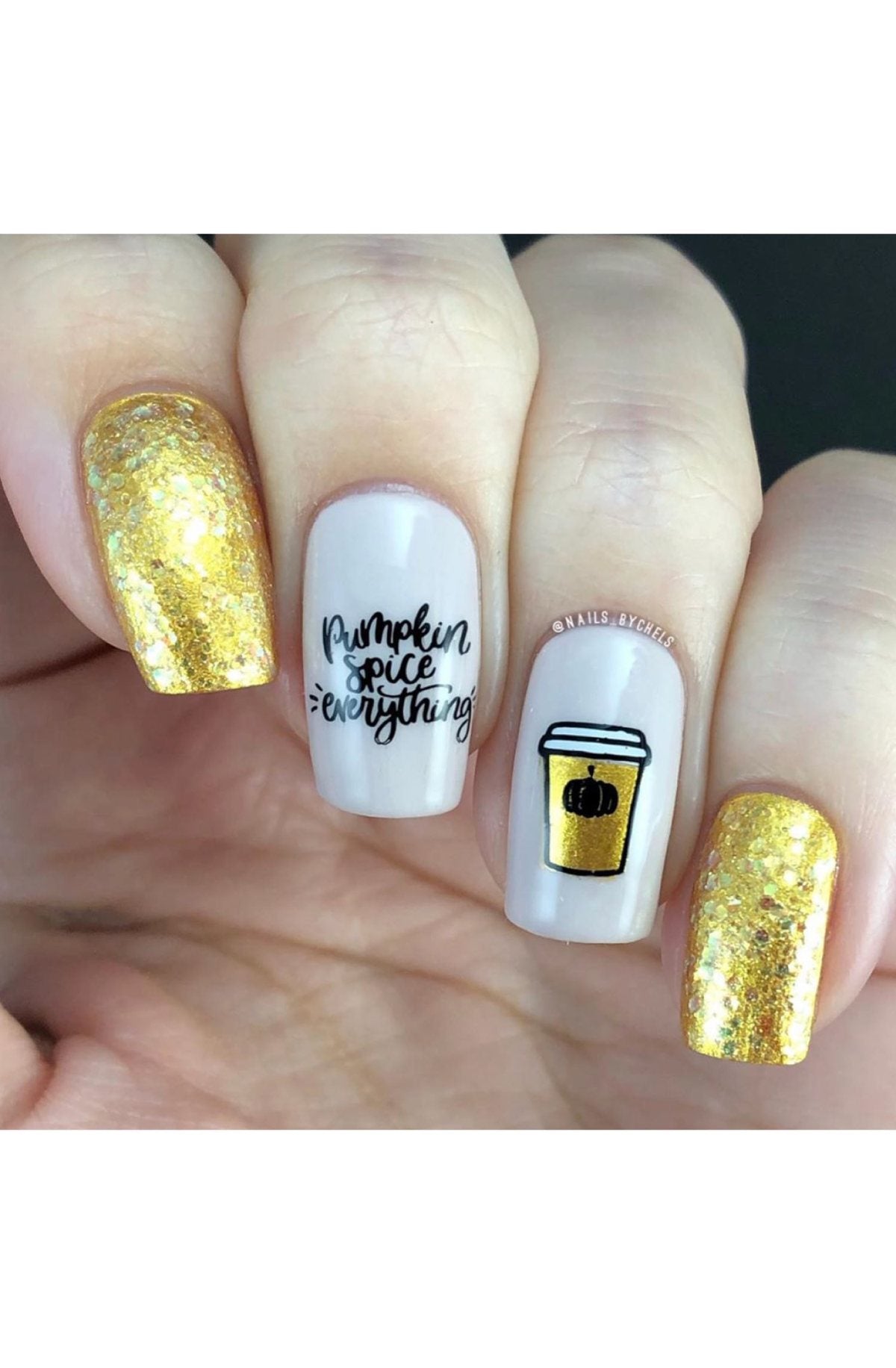 Hello Fall & Pumpkin Spice - Uber Chic Mini Stamping Plate