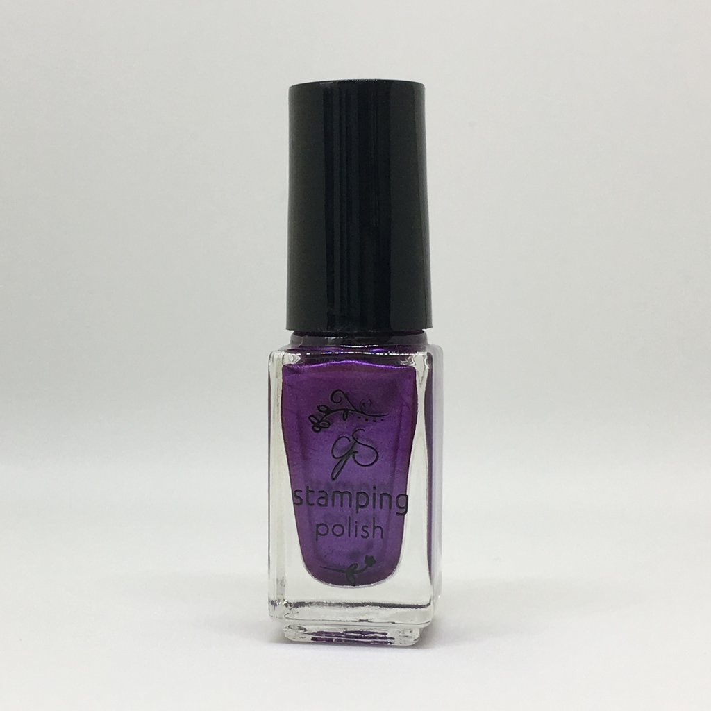 #48 Sparkling Grape Stamping Polish