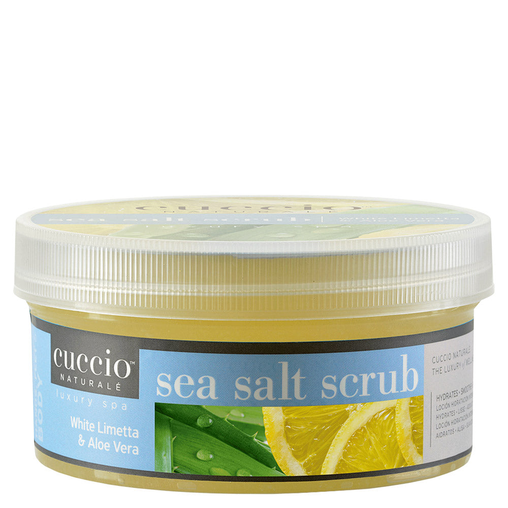 White Limetta & Aloe Vera Medium Crystals Sea Salts Scrub - 19.5oz