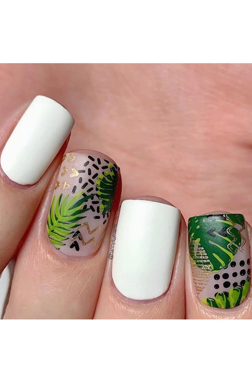 Modern Tropical - Uber Chic Mini Stamping Plate