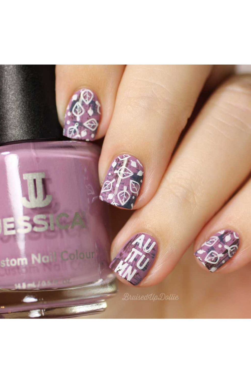 Lovely Leaves 2 - Uber Chic Stamping Plate