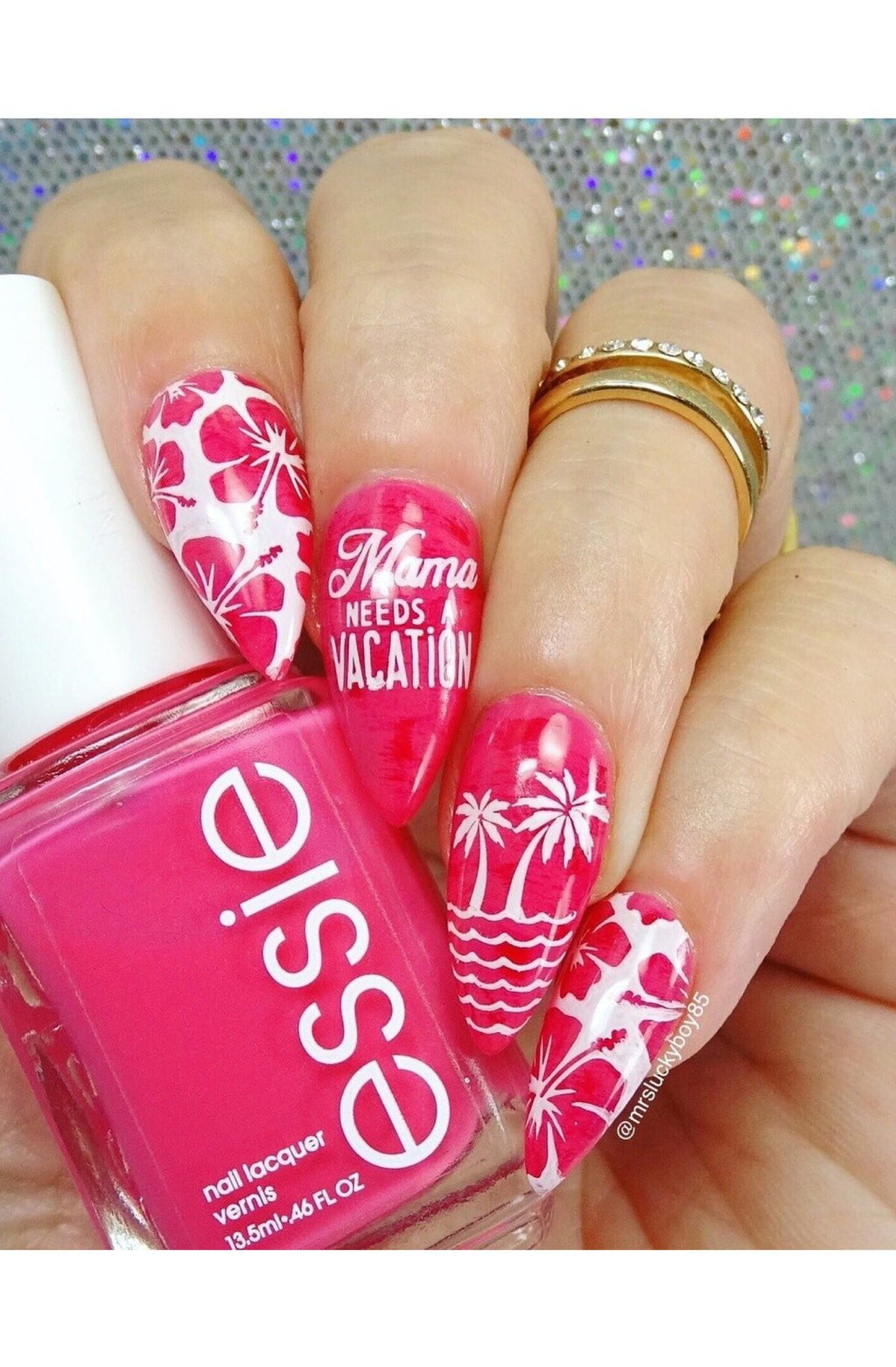 Vacation Mode - Uber Chic Stamping Plate