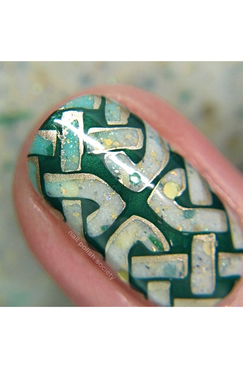 St Patrick's Day 2 - Uber Chic Mini Stamping Plate