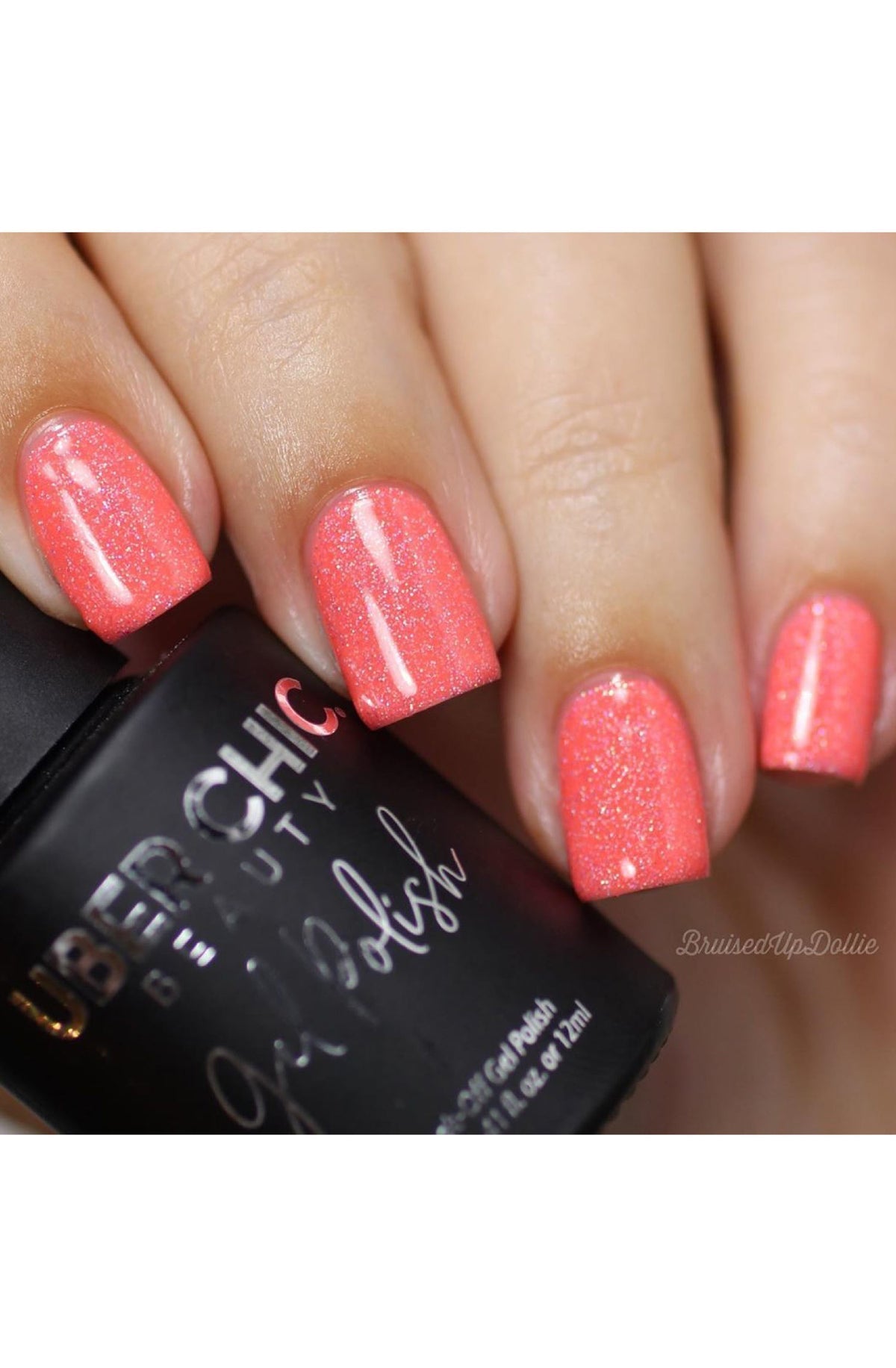 Party In My Flip Flops - Glitter Gel Polish - Uber Chic 12ml Secondary image