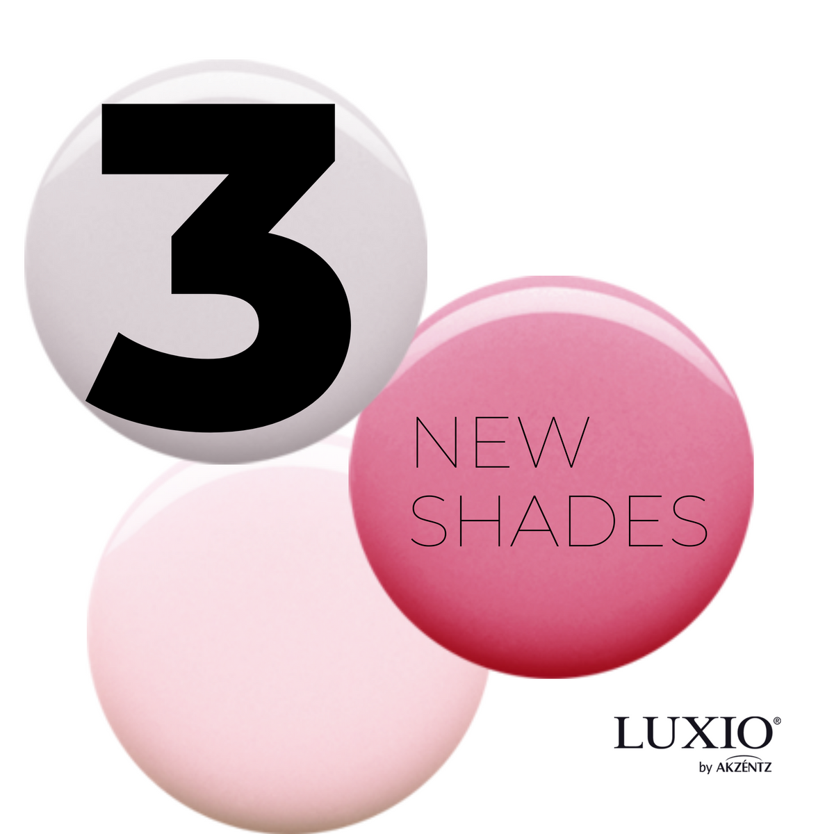 NEW Naked Bases FULL SIZE SET - Studio 7 Collection - Set of 3 - Buff, Smirk & Stark -  Luxio Main image