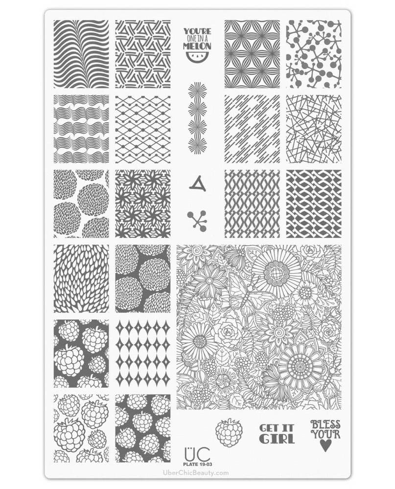 Collection 19 - Uber Chic Stamping Plates