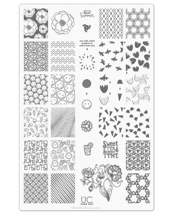 Collection 19 - Uber Chic Stamping Plates