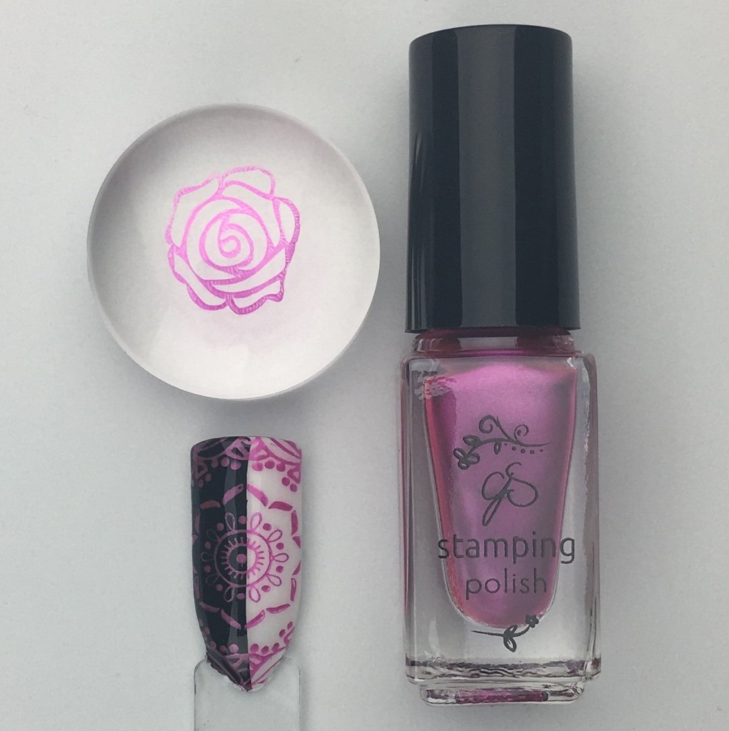 #54 I'm a Barbie Girl Stamping Polish