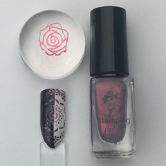 #55 Pomegranate Pop Stamping Polish