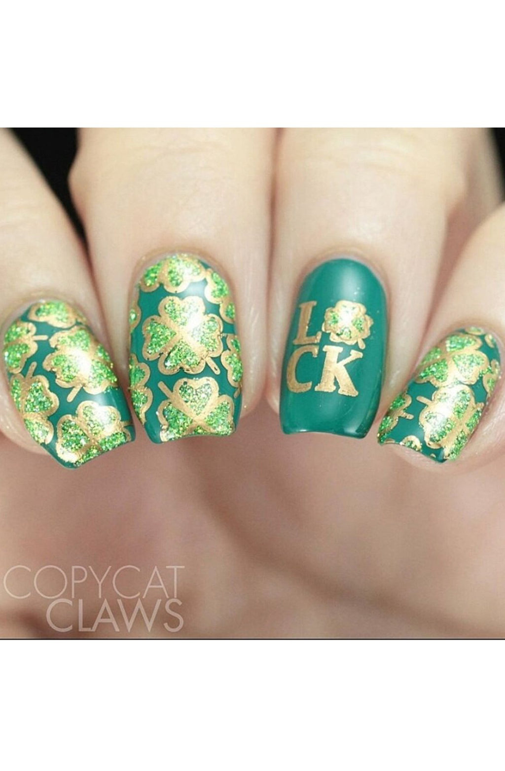 St Patrick's Day 2 - Uber Chic Mini Stamping Plate