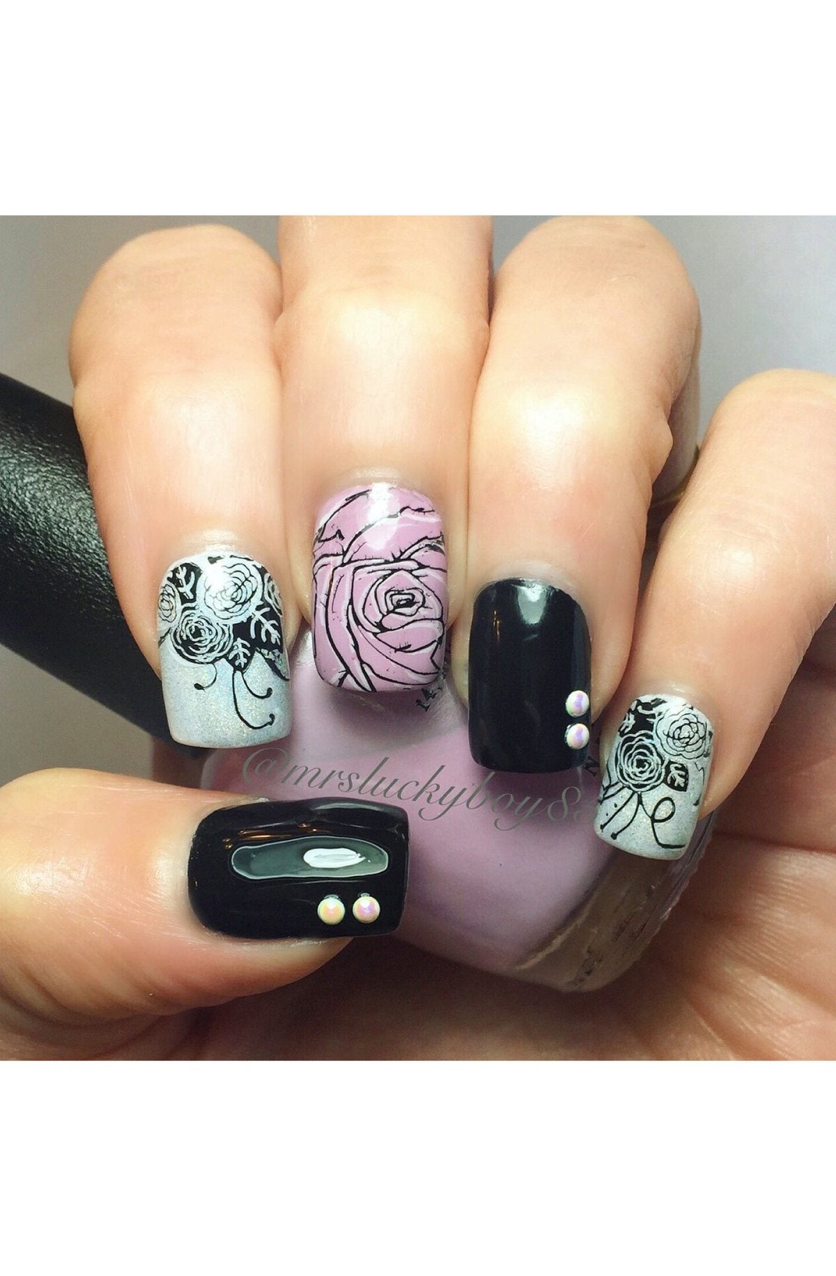 Love & Marriage 2 - Uber Chic Stamping Plate Secondary image