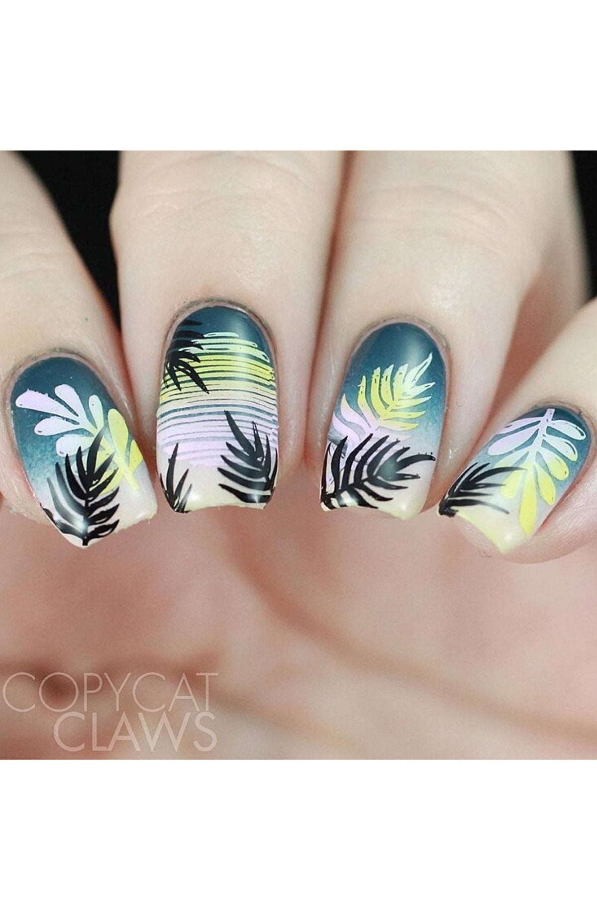 Modern Tropical - Uber Chic Mini Stamping Plate