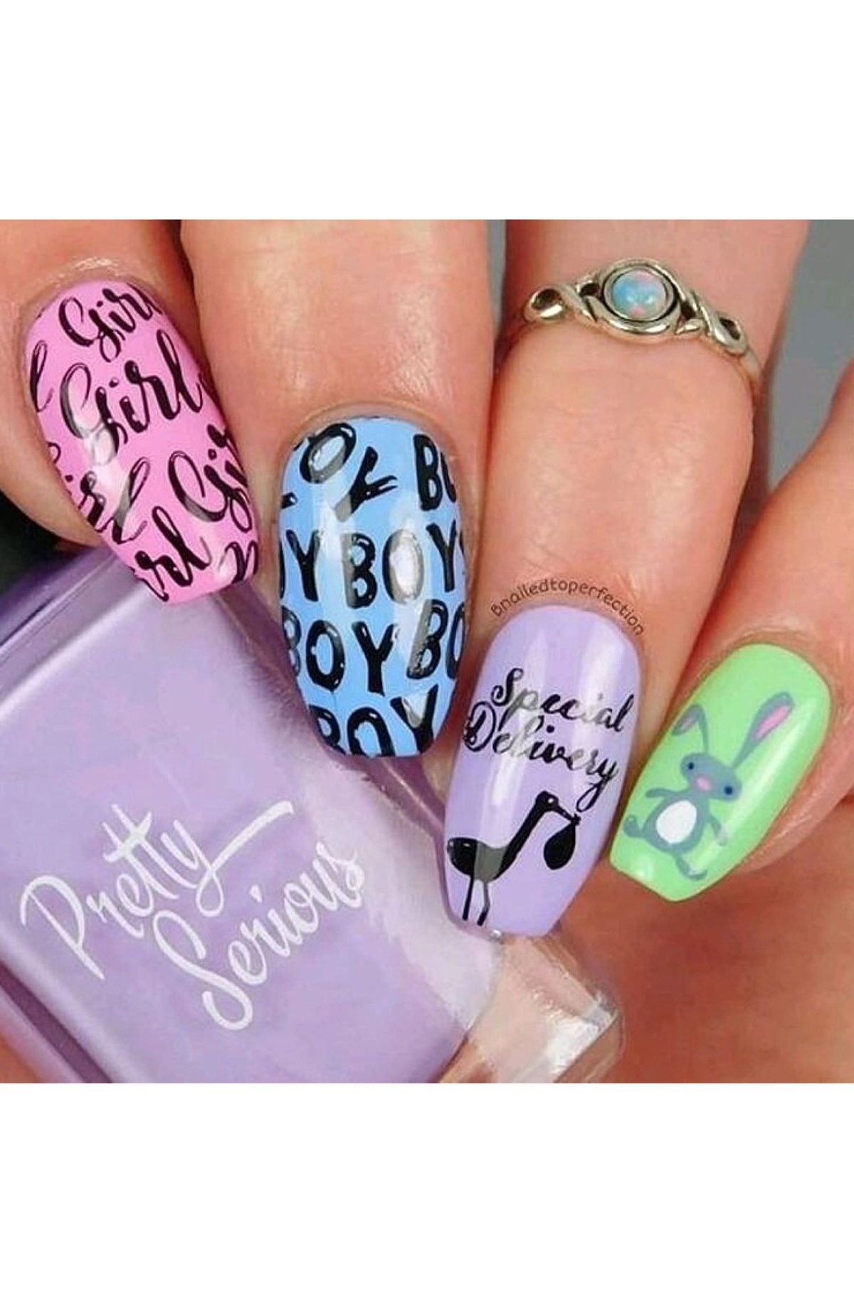 Little Baby - Uber Chic Stamping Plate Secondary image