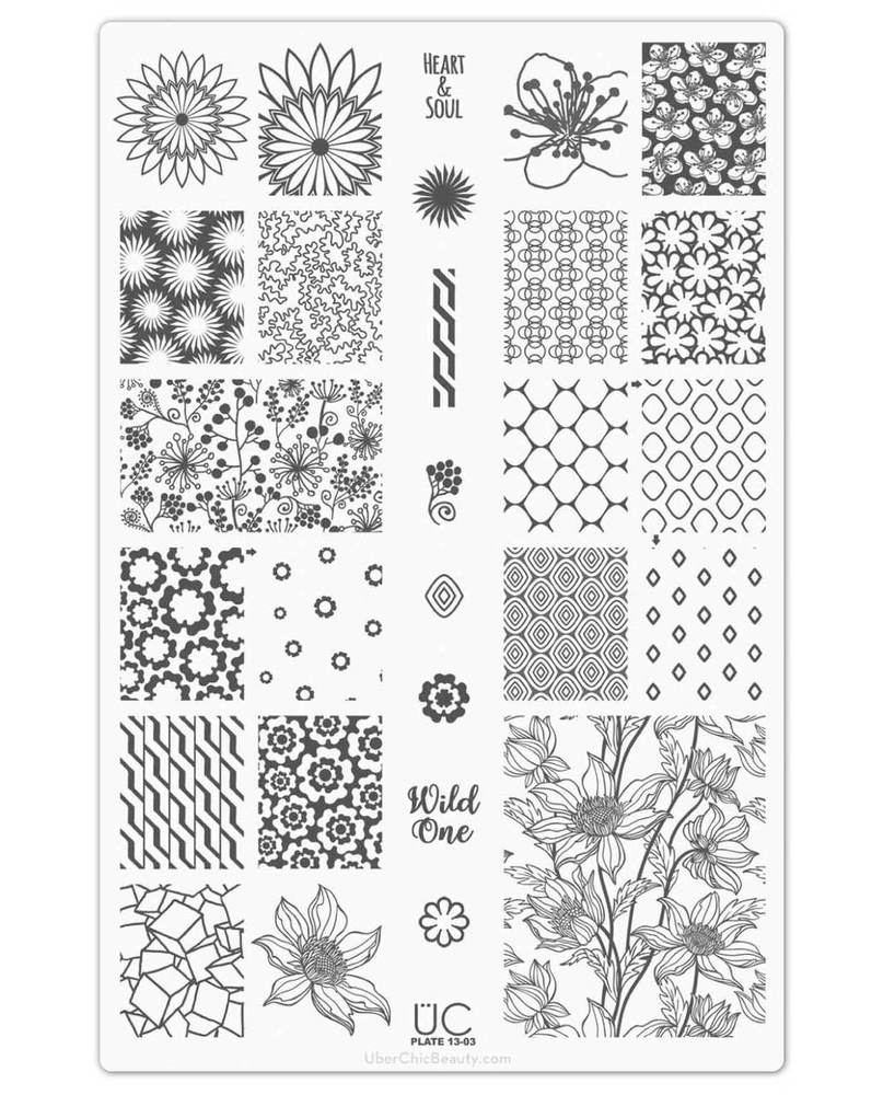 Collection 13 - Uber Chic Stamping Plates