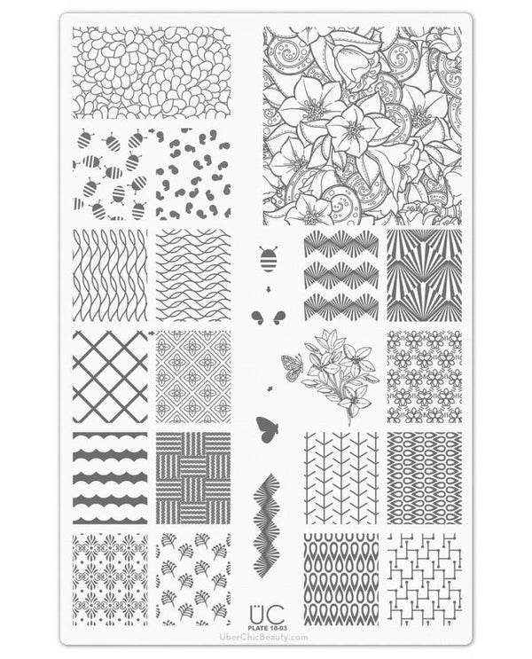 Collection 18 - Uber Chic Stamping Plates