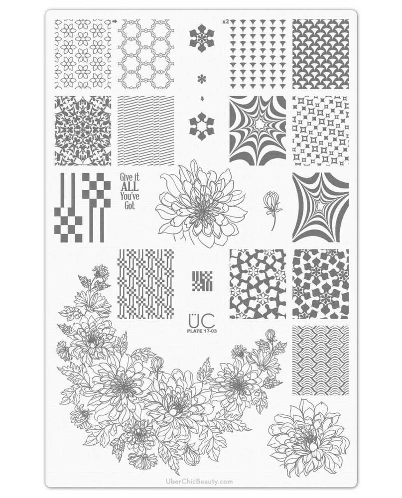 Collection 17 - Uber Chic Stamping Plates