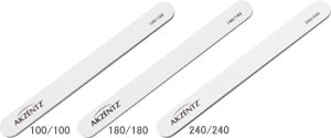 Straight Files - White Washable - LuvNailz Main image