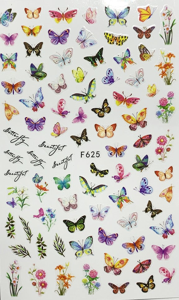 Pasties - Bright Butterflies # 625 Main image