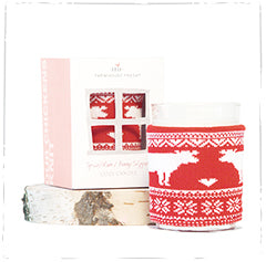 Glass Candle - Spiced Rum & Bunny Slippers Cozy Sweater Main image