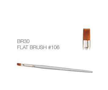 Flat Gel Brush #106 - LuvNailz Main image