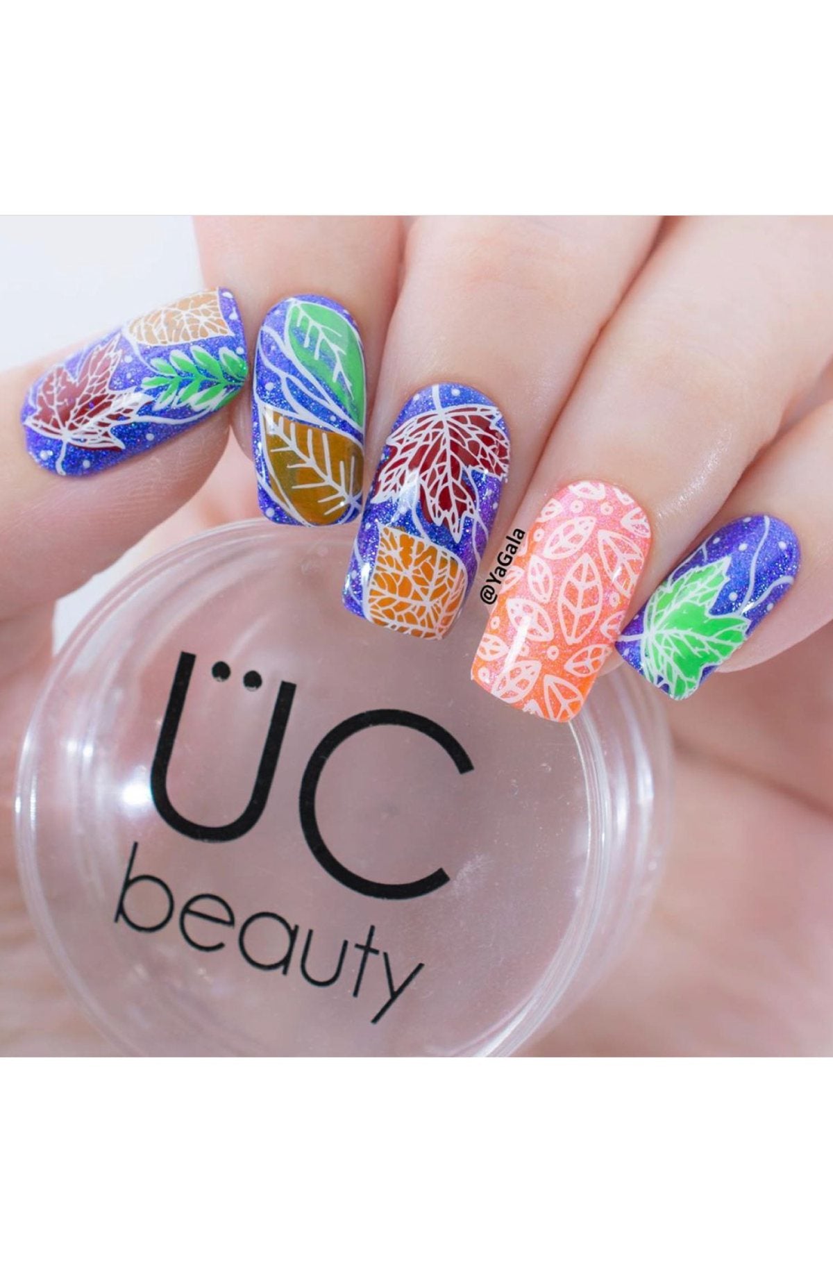 Lovely Leaves 4 - Uber Chic Stamping Plate Secondary image