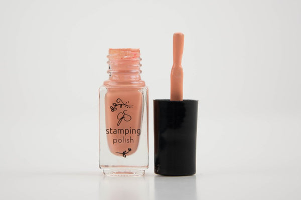 #65 Bambina Peach Stamping Polish