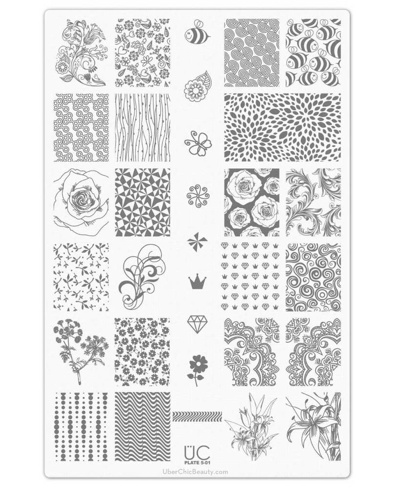 Collection 5 - Uber Chic Stamping Plates