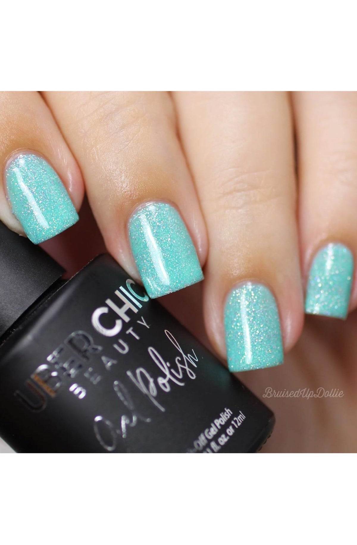 Meet Me In Tahiti - Glitter Gel Polish - Uber Chic 12ml Secondary image