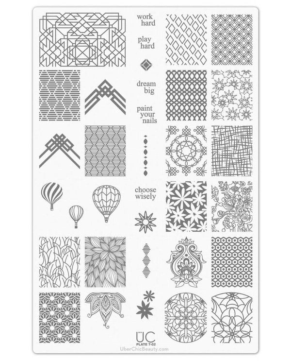 Collection 7 - Uber Chic Stamping Plates