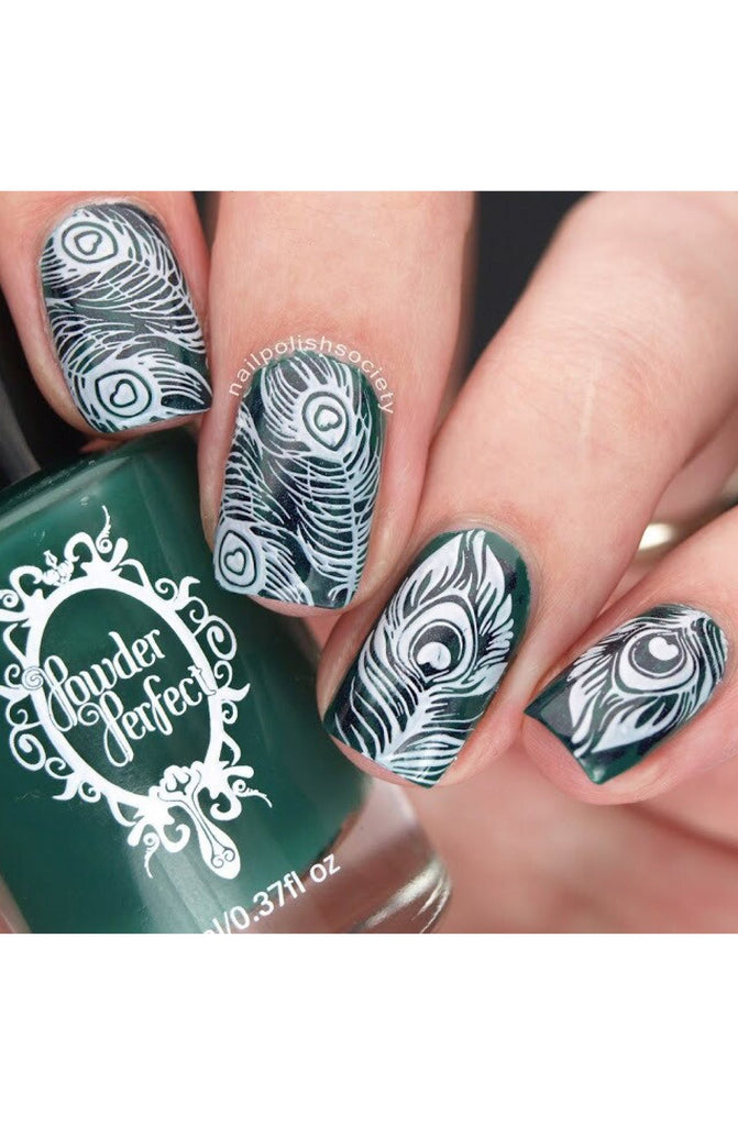 Fabulous Feathers - Uber Chic Mini Stamping Plate