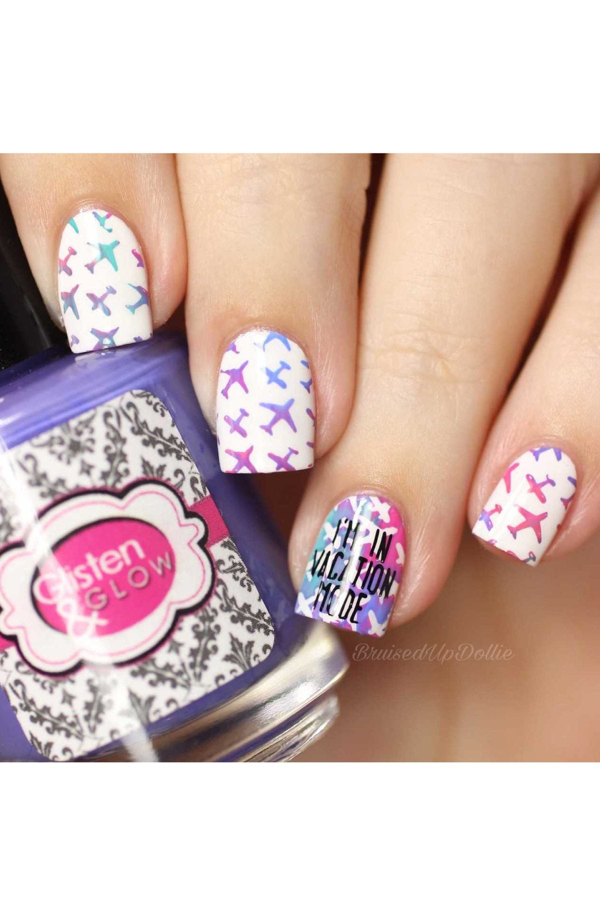 Vacation Mode - Uber Chic Stamping Plate