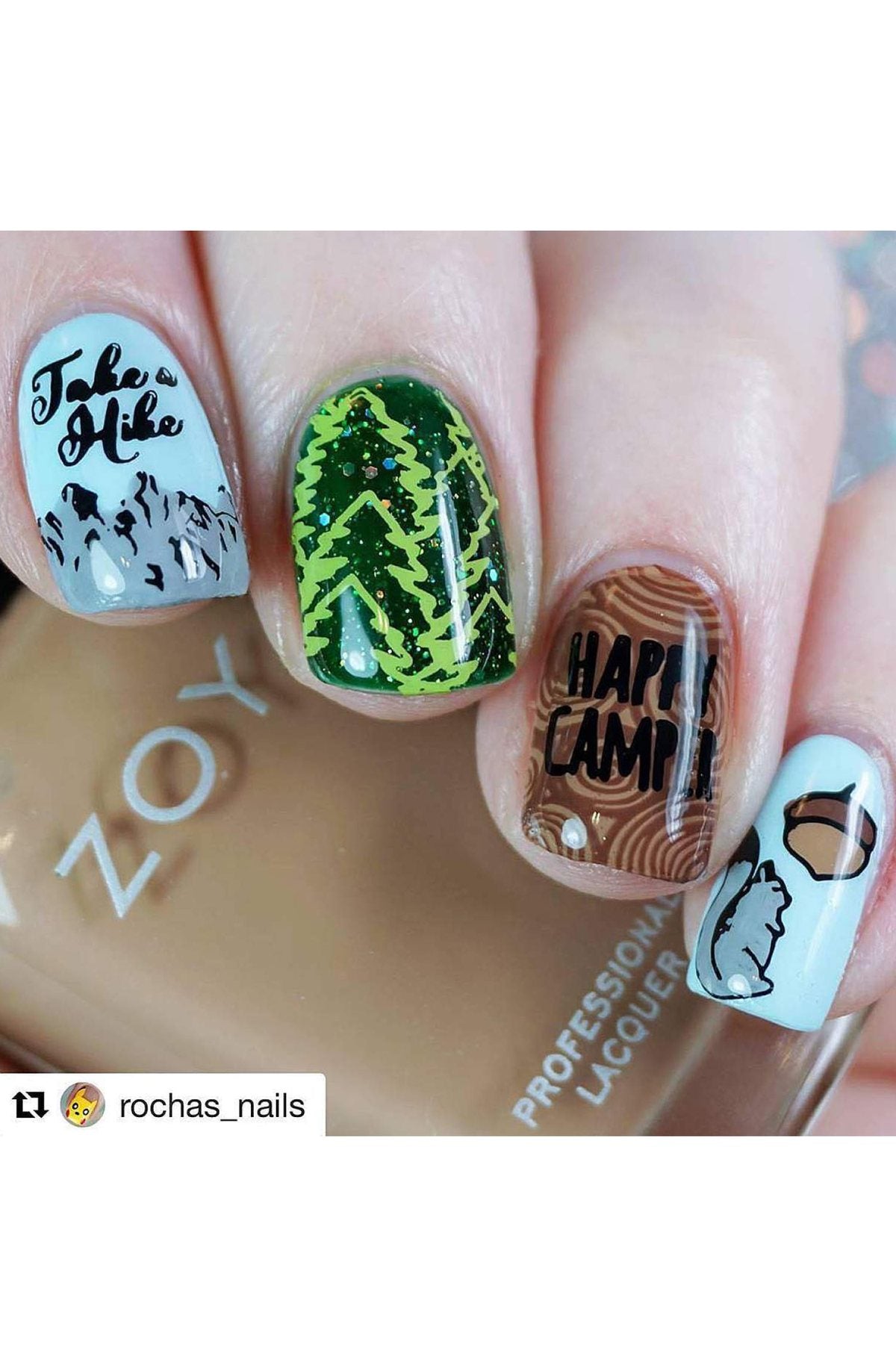 Great Outdoors - Uber Chic Mini Stamping Plate Secondary image
