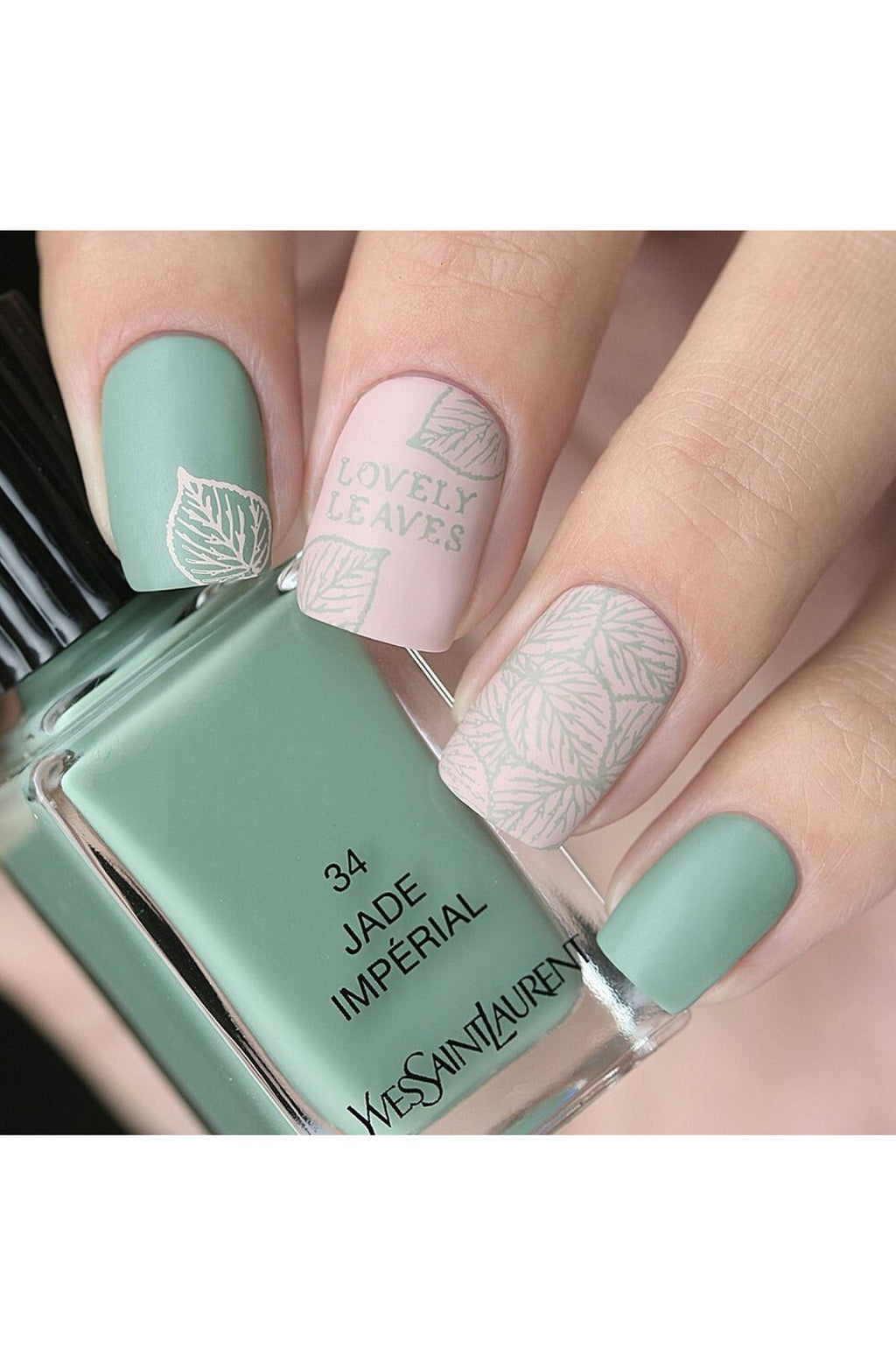 Lovely Leaves 1 - Uber Chic Stamping Plate